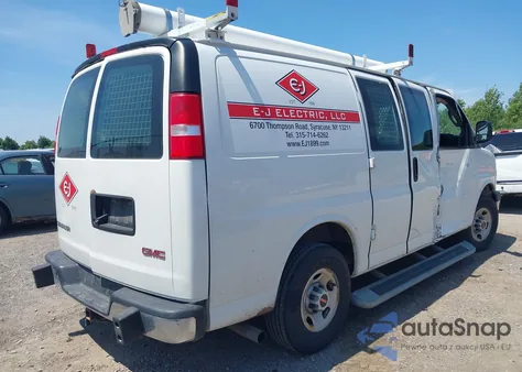 2019 GMC Savana 2500 Work Van из США, поврежденный, VIN 1GTW7AFG7K1210978